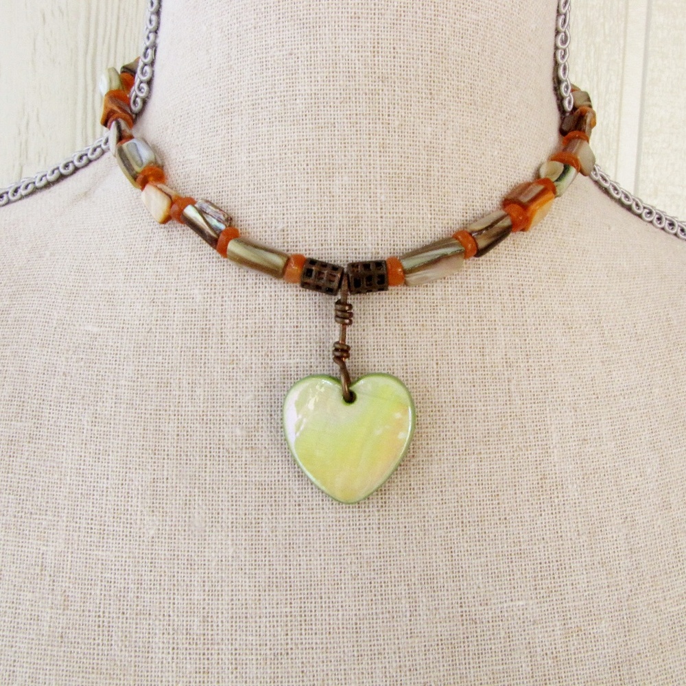 Handmade Shell Choker Womans New